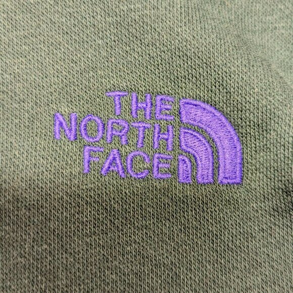 The North Face Men’s XXL Colorblock Hoodie Blue Green Yellow Pullover Sweatshirt - Picture 3 of 8